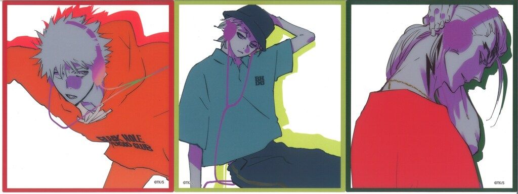 BLEACH WORLD クリアミニ色紙 BLEACH クリアミニ色紙コレクション