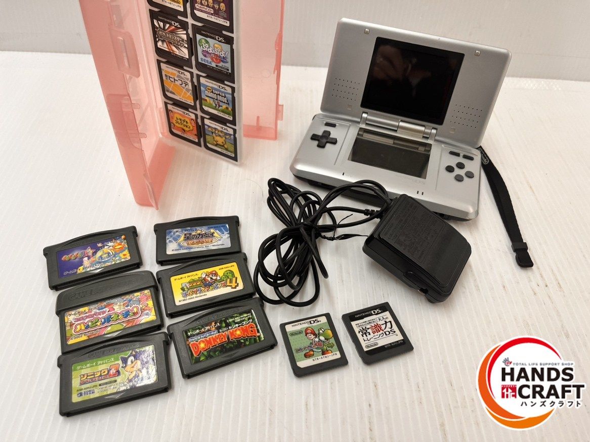 任天堂 ニンテンドーDS NTR-001 カセット付 品 画面黒い点あり 充電器付き