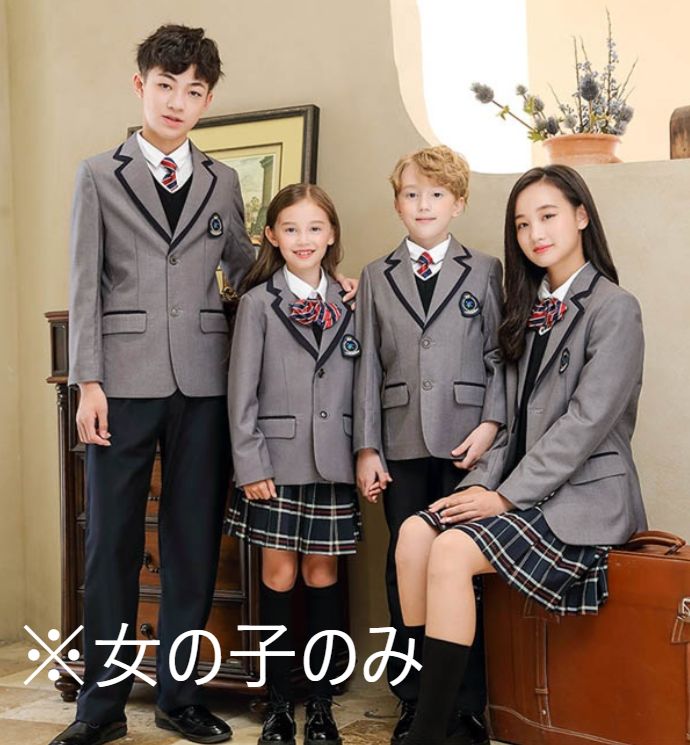 ジュニアスーツ グレー 170 cm 卒業式 スーツ 女の子 子供スーツ 卒業式スーツ 大きいサイズ 小学生 子供服 ジュニア 卒服 卒業式服装 フォーマルスーツ 卒園式 入園式 お受験 d 1314 s 1