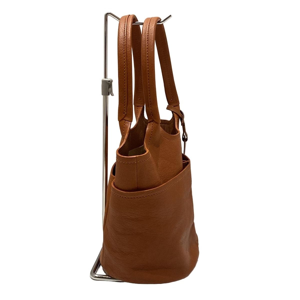 genten(ゲンテン) トートバッグ - ブラウン レザー 2024 genten