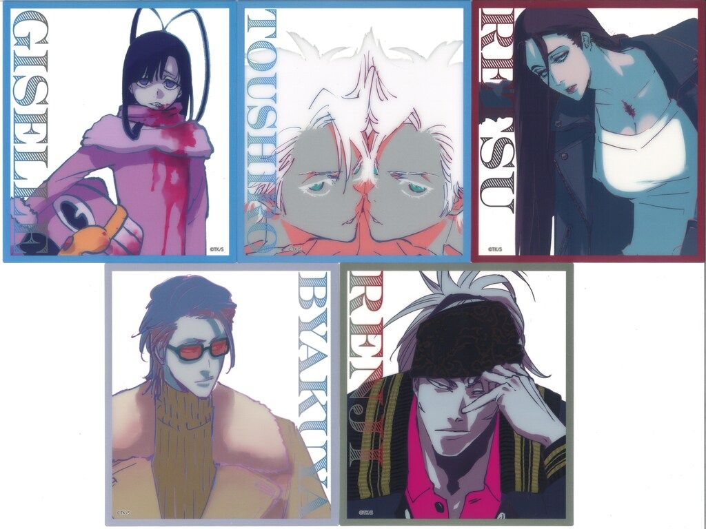 BLEACH WORLD クリアミニ色紙 BLEACH クリアミニ色紙コレクション