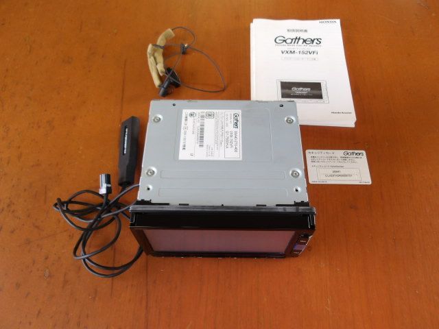 ホンダ カーナビ VXM 152 VFi ギャザーズ セキュリティカード有