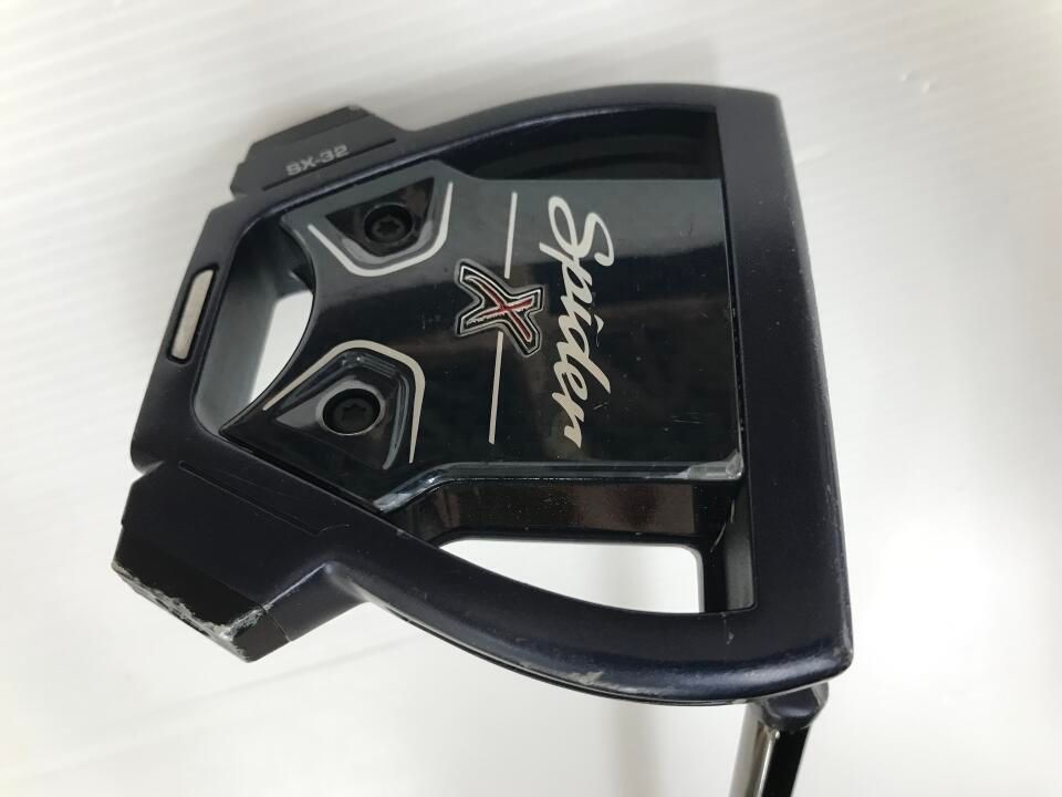 テーラーメイド Spider X BLUE|WHITE SINGLE BEND パター