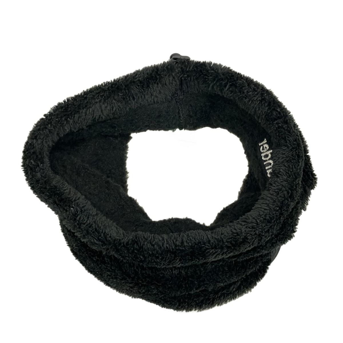  and wander アンドワンダー マフラー 黒 スヌード マフラー 小物