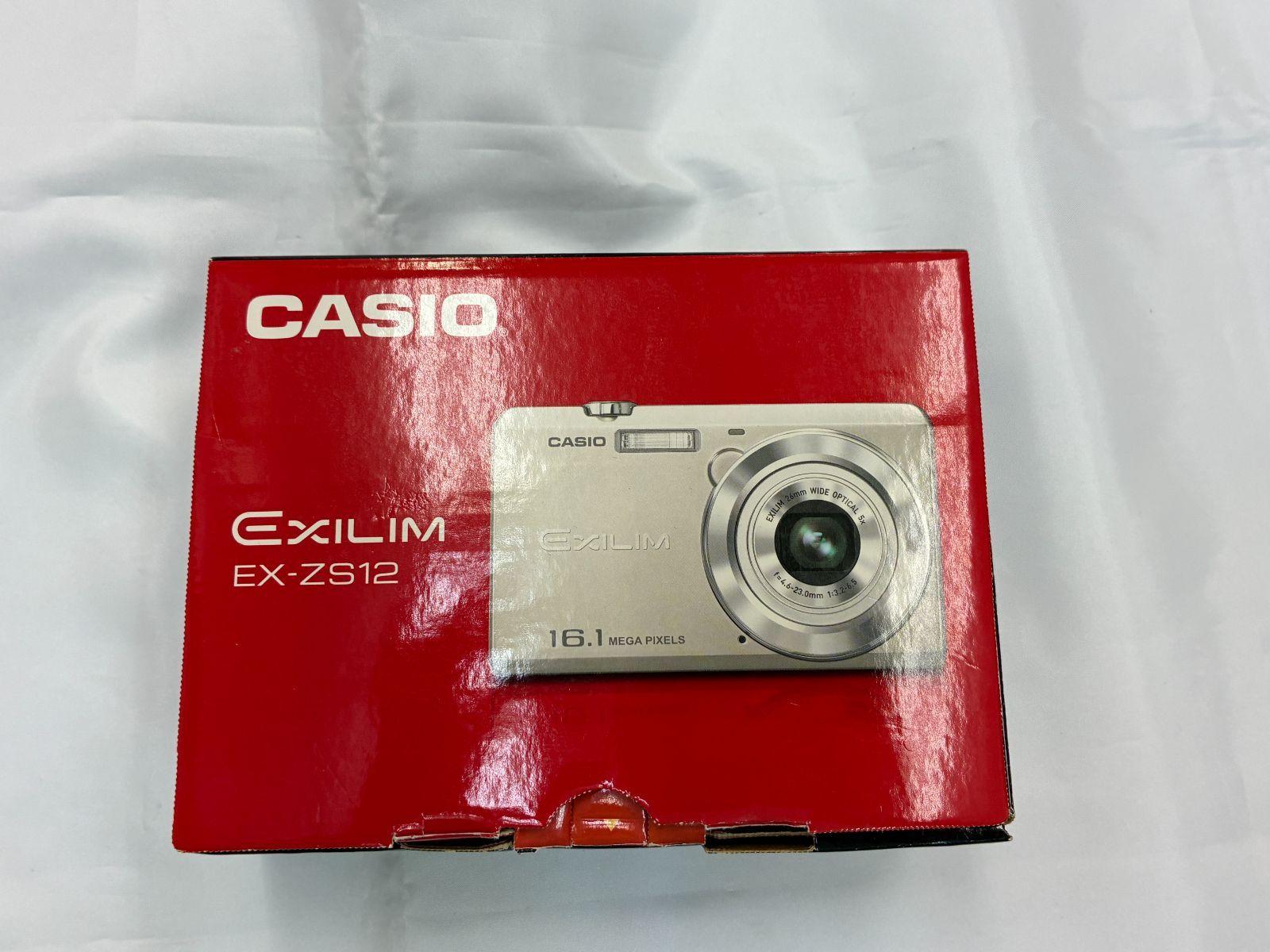 N【稼働品】CASIO EXILIM EX-ZS12 カシオ 通電確認済 バッテリー付 