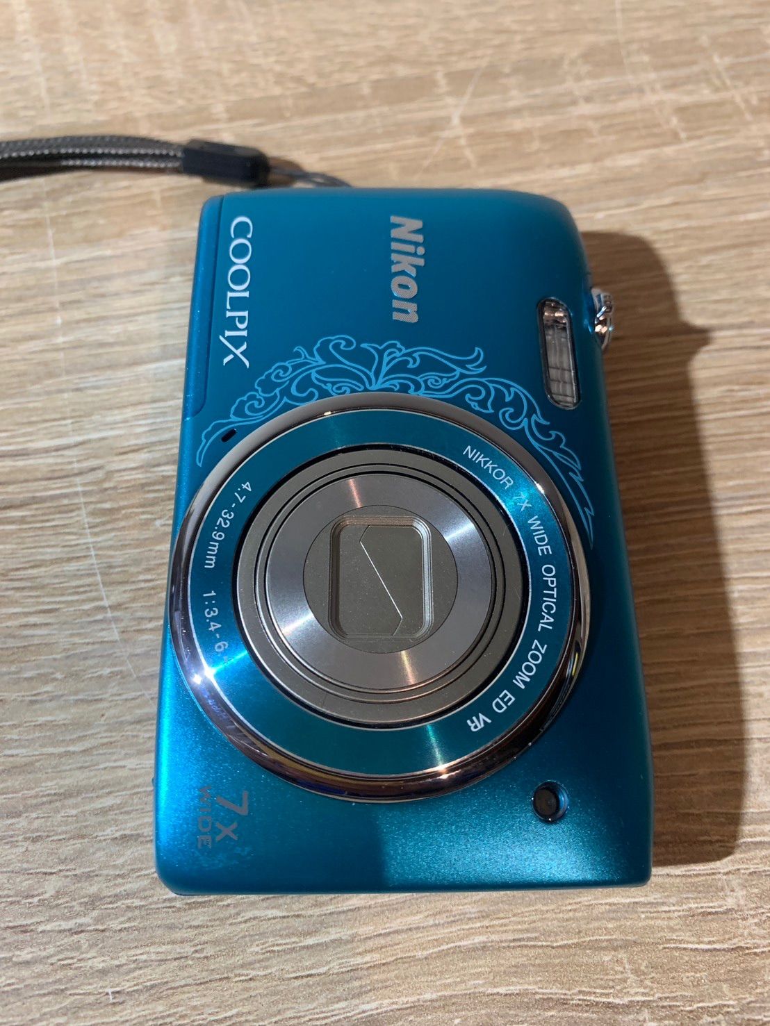 7049 Nikon COOLPIX S3500 ブルー デジカメ 美品 - メルカリ