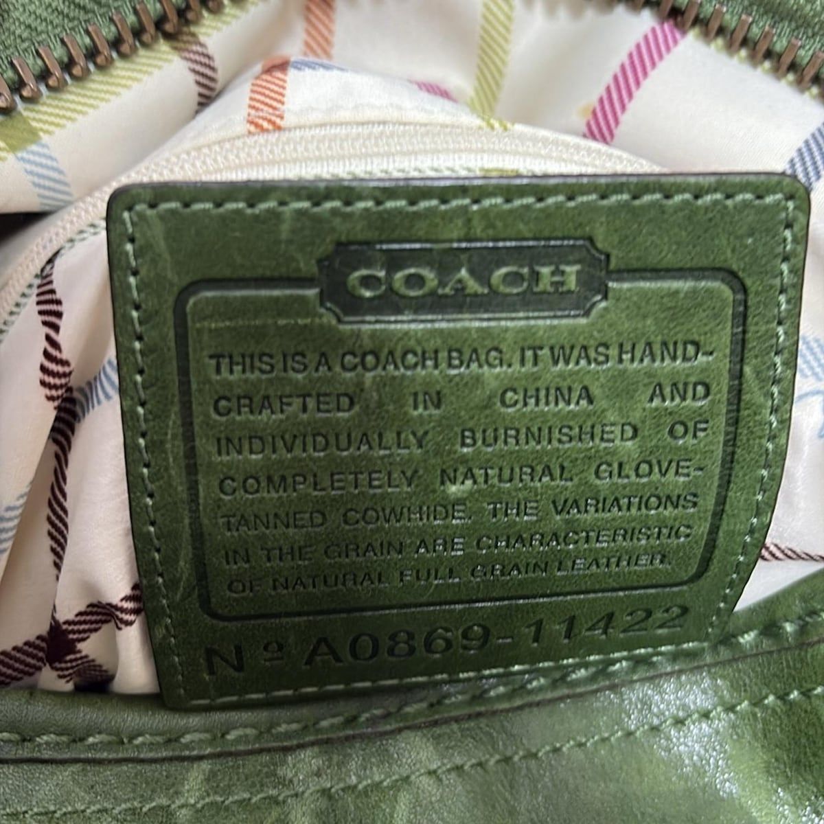 COACH(コーチ) ショルダーバッグ ブリーカーレザーダッフル 11422