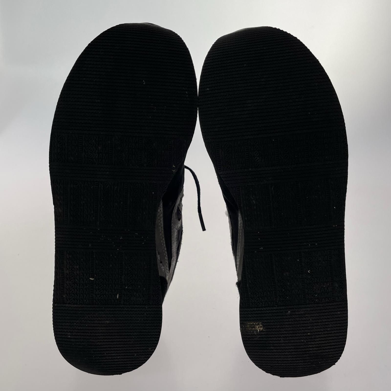 NO NAME ノーネーム　36 NO NAME ノーネームスニーカー size36/ブラック