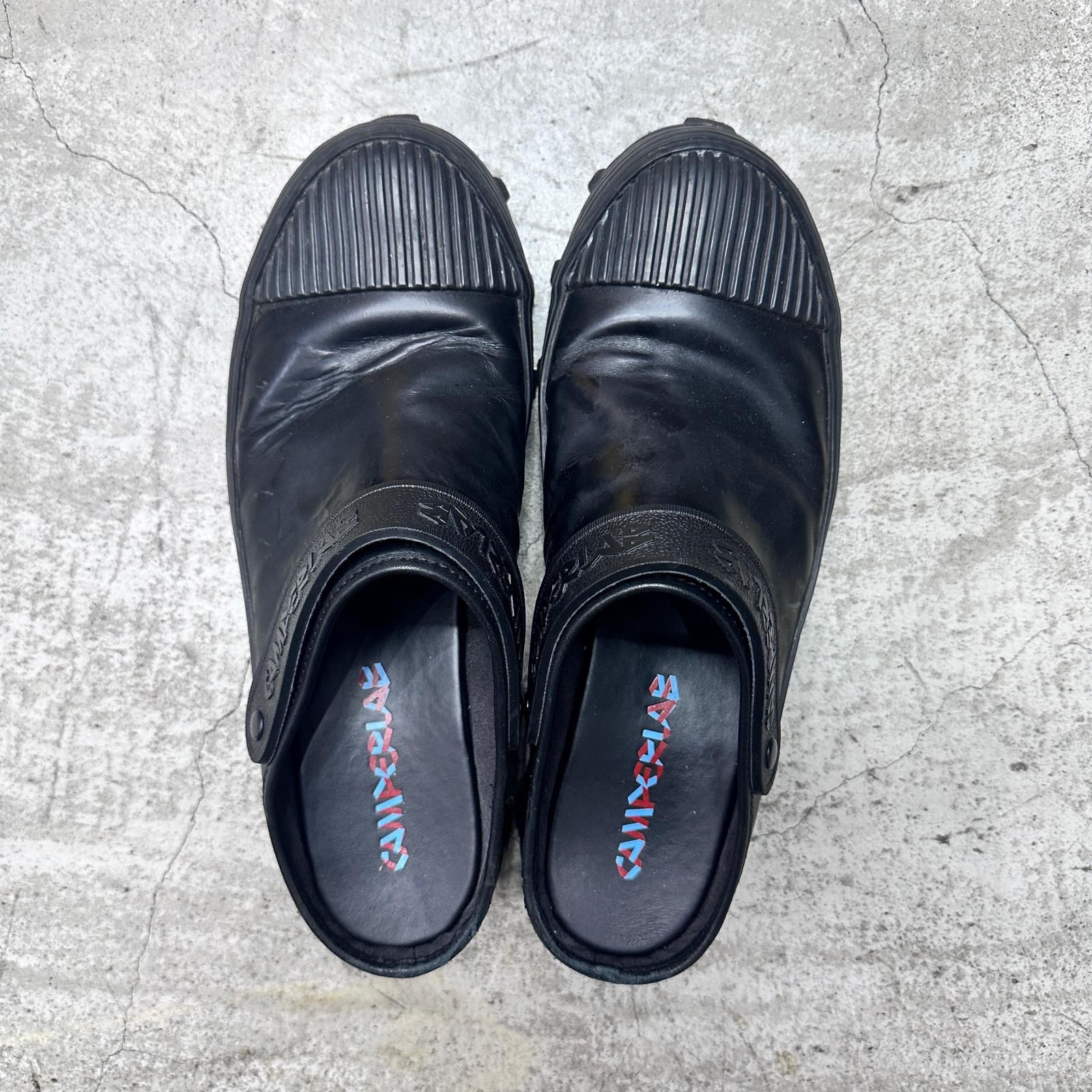 CAMPER 24 AW Traktori トラクトリ フラットシューズ スリッポン カンペール ブラック 43 27 5 cm 4124 M