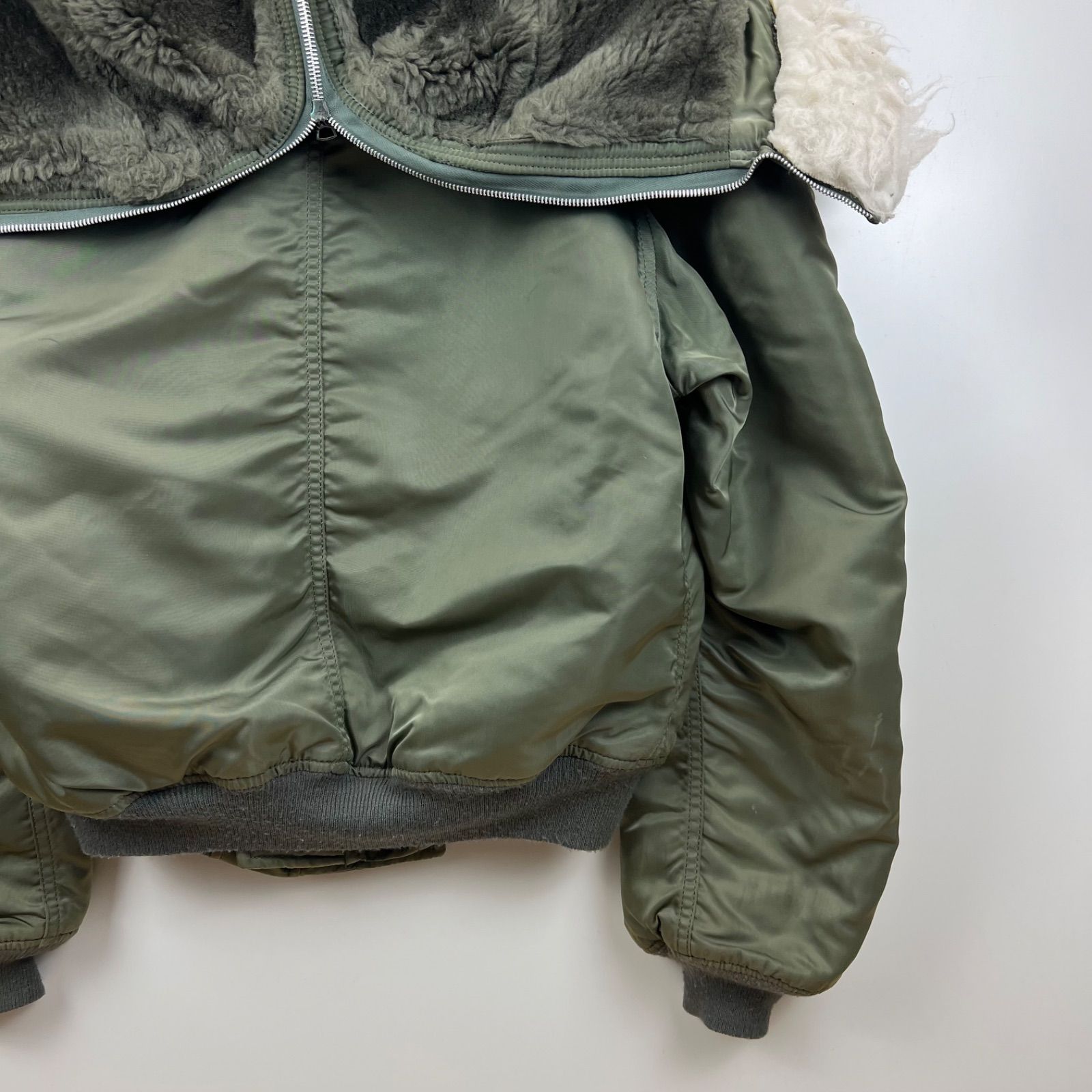 ALPHA INDUSTRIES 80s USA N-2B flight jacket L 6278F アルファ
