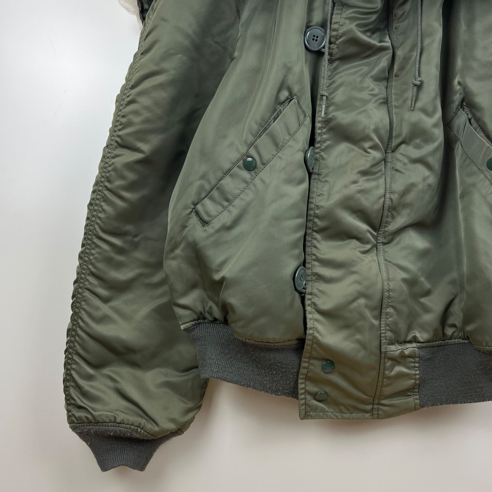 ALPHA INDUSTRIES 80s USA N-2B flight jacket L 6278F アルファ