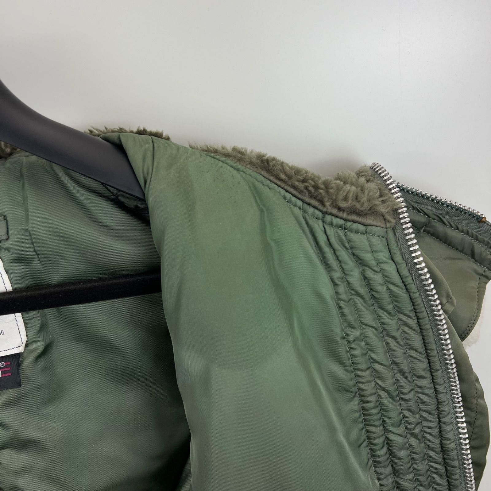 ALPHA INDUSTRIES 80s USA N-2B flight jacket L 6278F アルファ