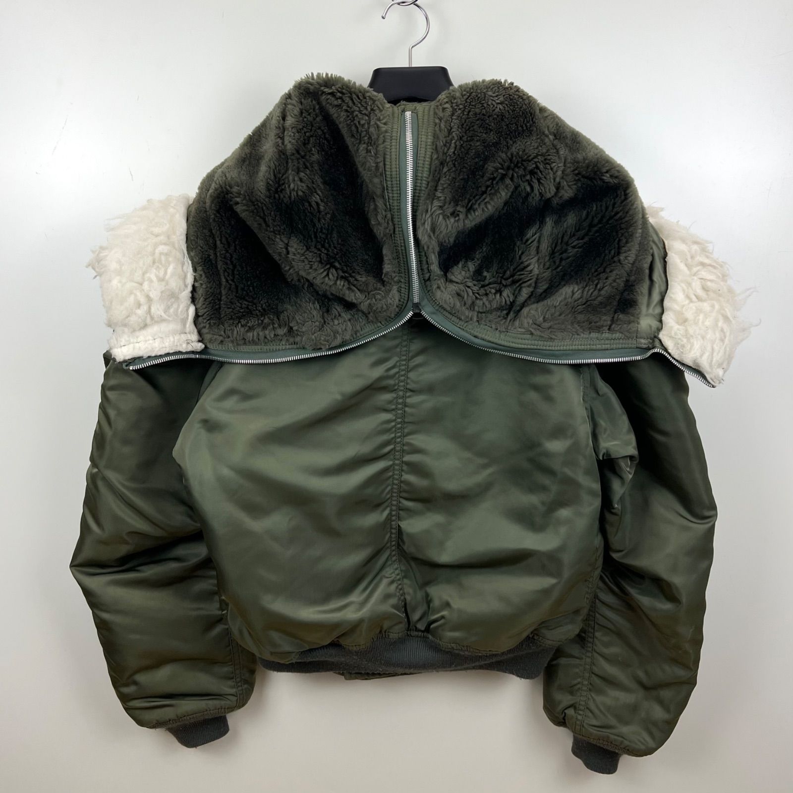 80s 90s USA製 ALPHA アルファ N-2Bフライトジャケット 短丈 ALPHA INDUSTRIES 80s USA N-2B flight jacket L 6278F アルファ