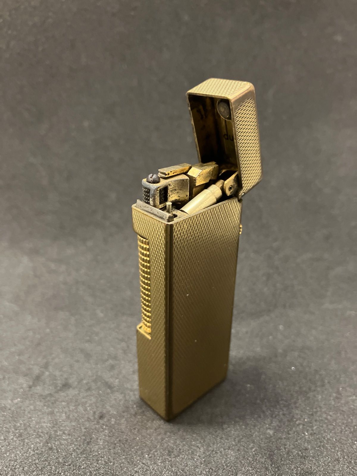 ★箱、説明書付★ dunhill ガス ライター ローラー式 ブラウン べっ甲 Dunhill ダンヒル ガスライター ローラー式 ゴールド 5424 - メルカリ