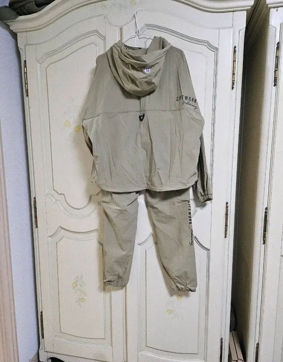 ライフウォーク リラクシング ウーブン アノラック セット F M