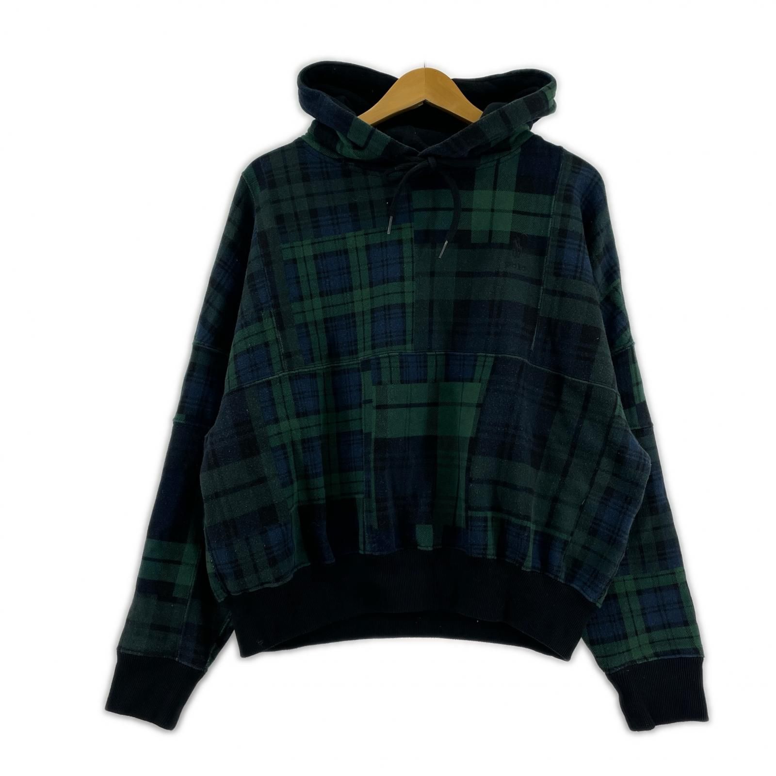 POLO RALPH LAUREN ポロ・ラルフローレン 裏起毛 チェックパーカー