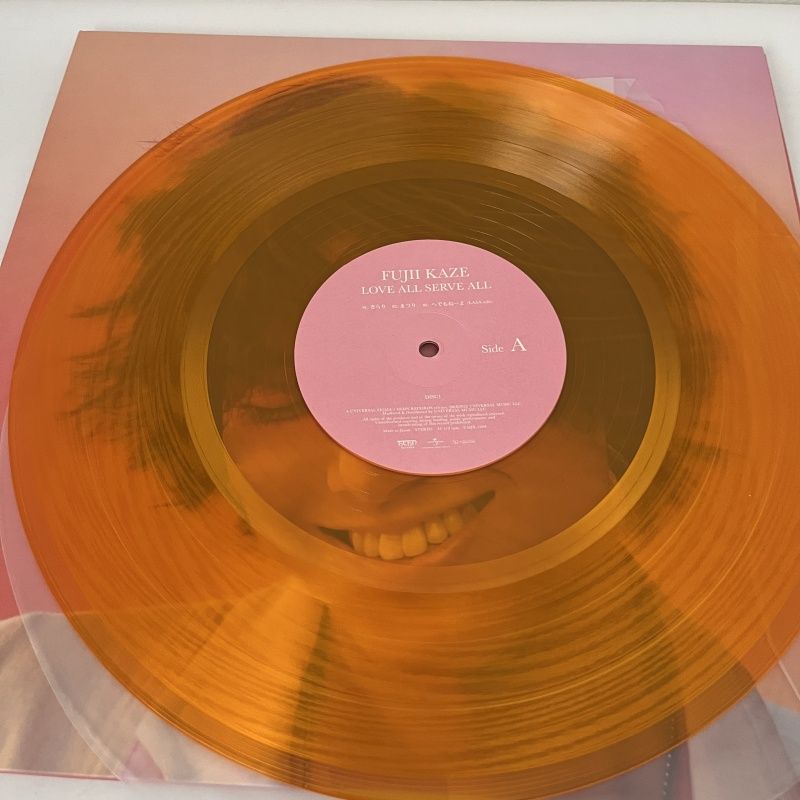 藤井風 レコードLP LOVE ALL SERVE ALL 数量限定生産盤 - メルカリ