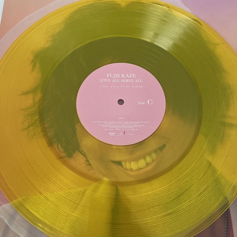 藤井風 レコードLP LOVE ALL SERVE ALL 数量限定生産盤 - メルカリ