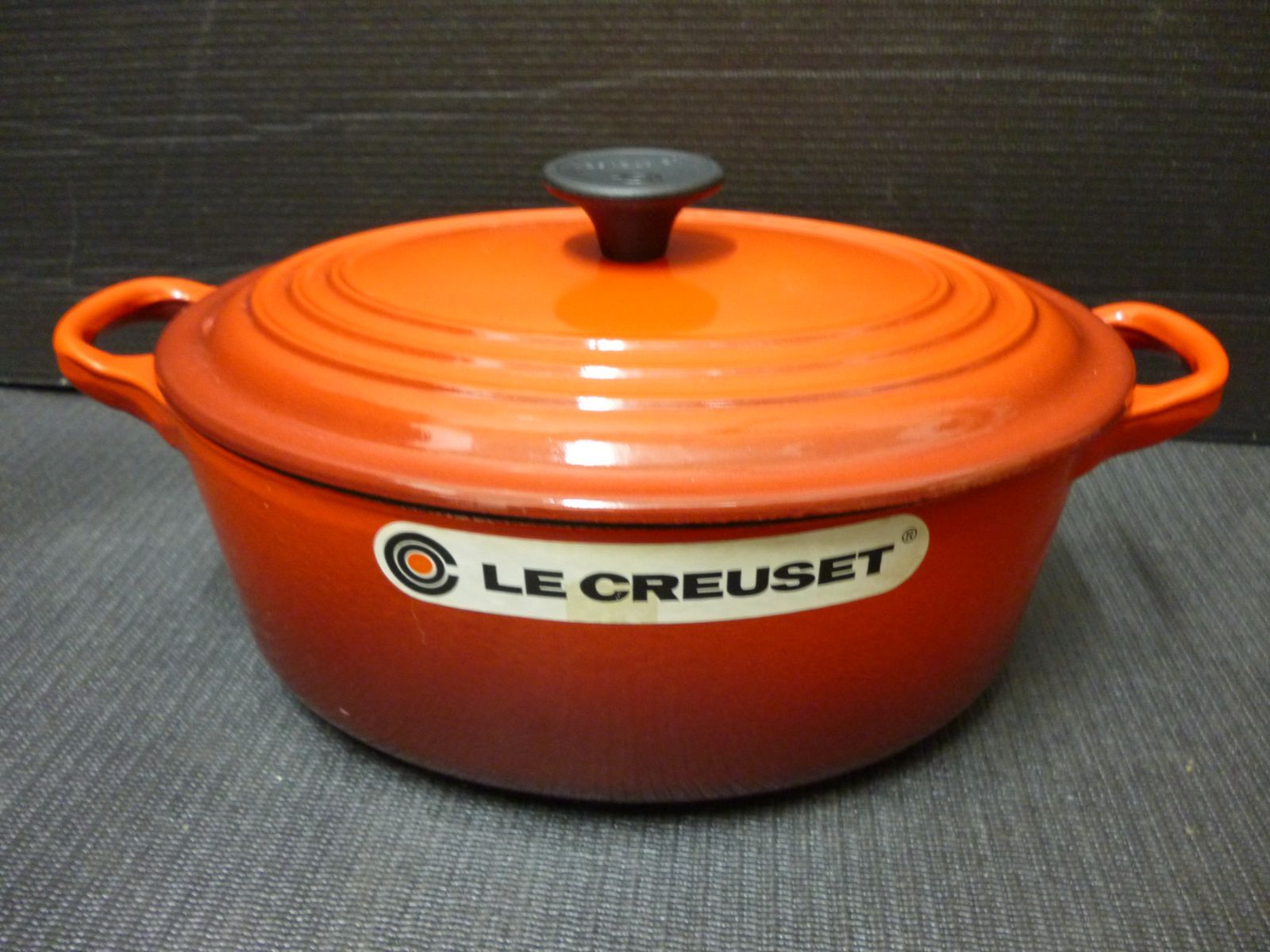箱無し LE CREUSET ル クルーゼ ココット オーバル 23 cm 両手鍋
