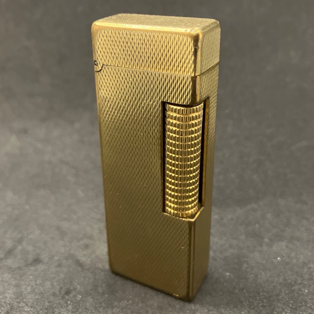 Dunhill ダンヒル ガスライター ローラー式 ゴールド 5424 - メルカリ
