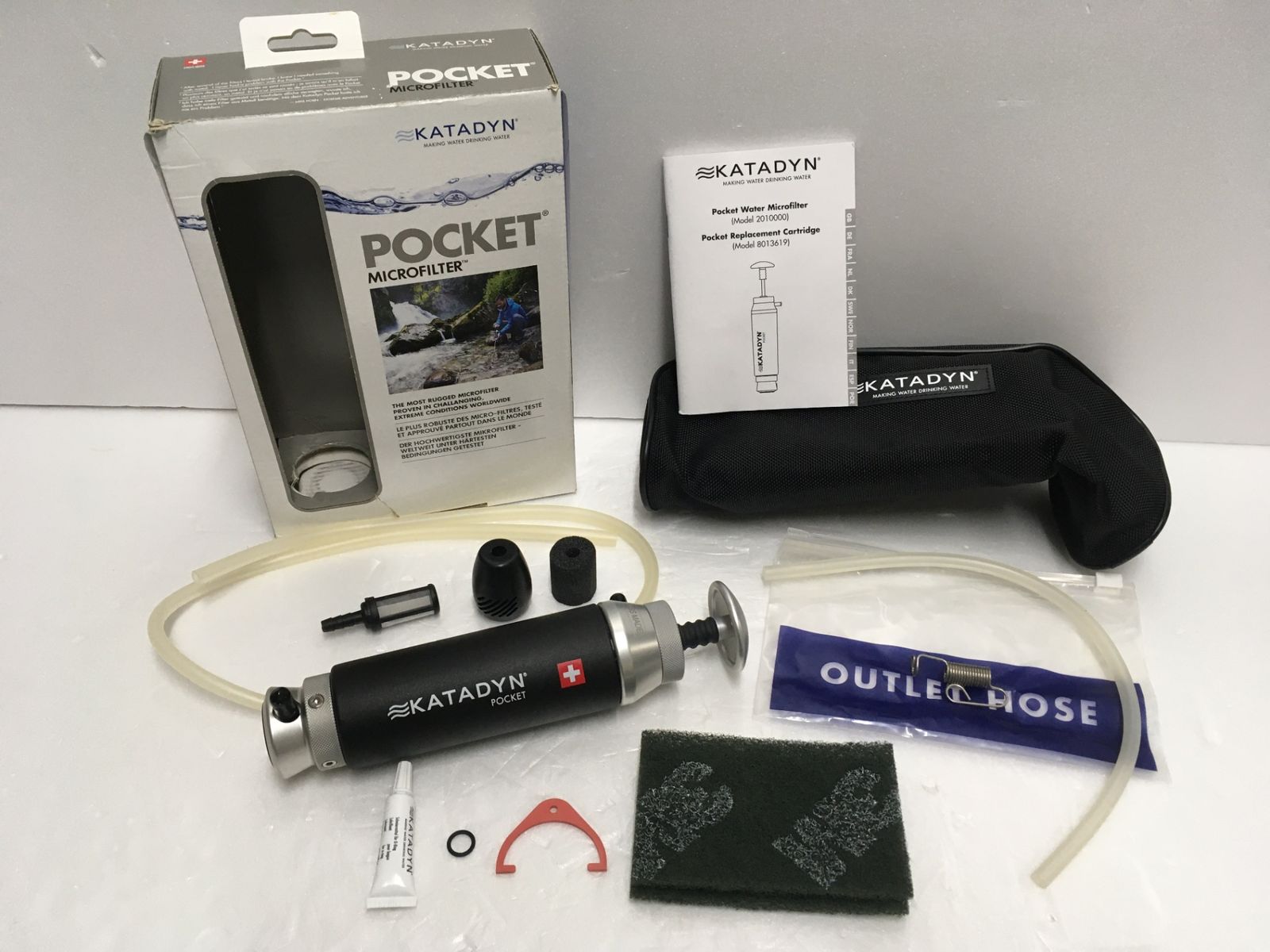 KATADYN カタダイン 携帯浄水器 ポケットマイクロフィルター 2010000 長期保管 ♥相当 囗G