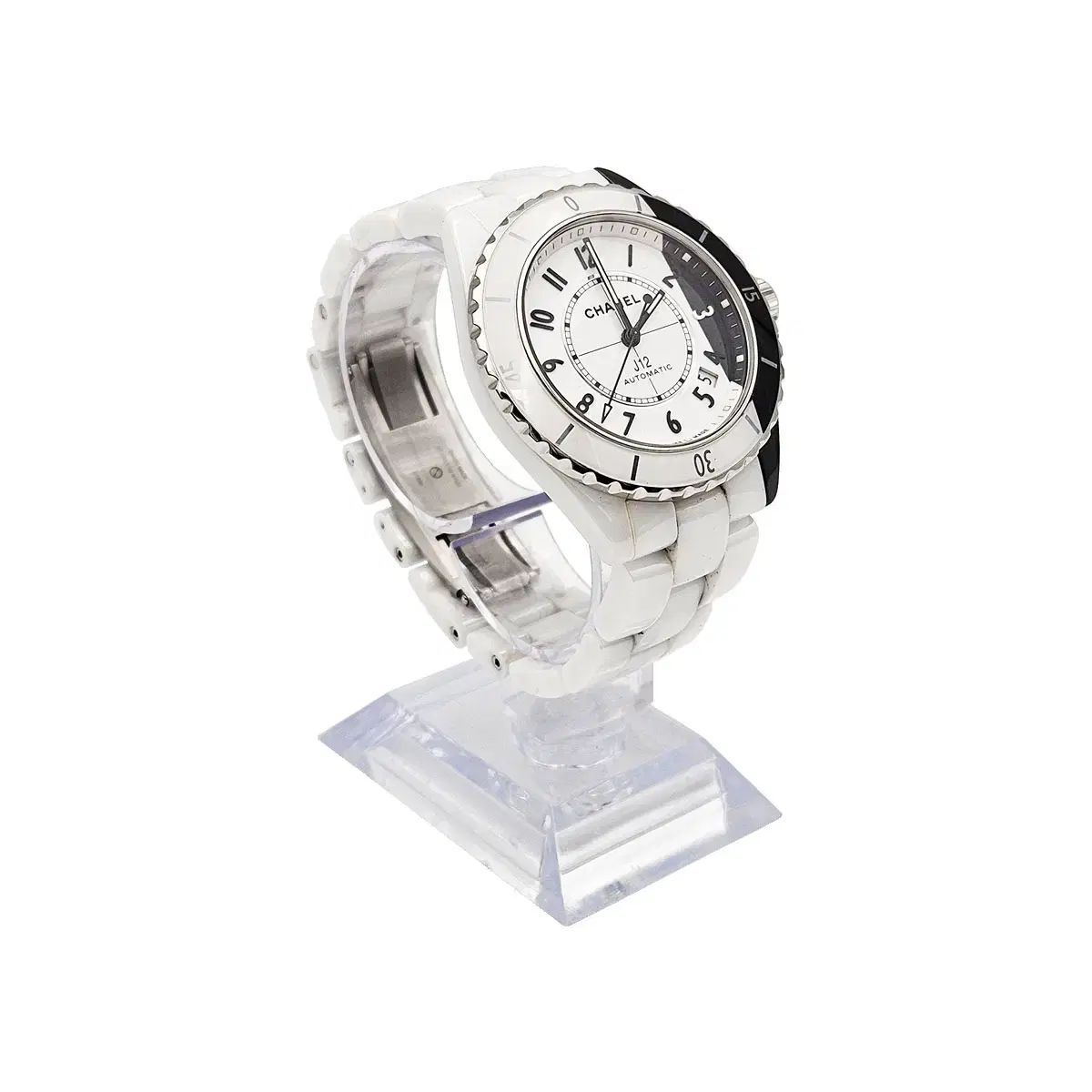 CHANEL J12 H3214 38mm 8ポイント ホワイトセラミック CHANEL（シャネル） J12 H3214 ホワイトセラミック 8Pダイヤ 38mm