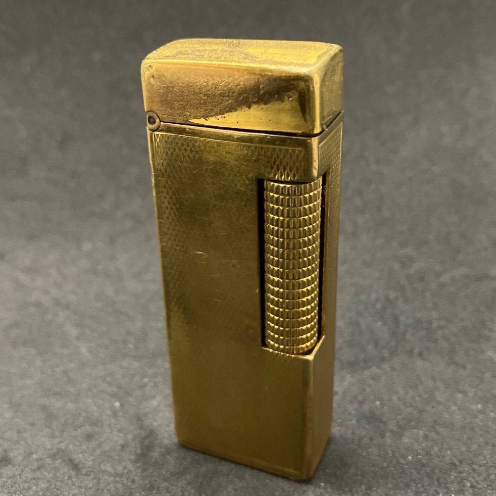 Dunhill ダンヒル ガスライター ローラー式 ゴールド 5422 - メルカリ