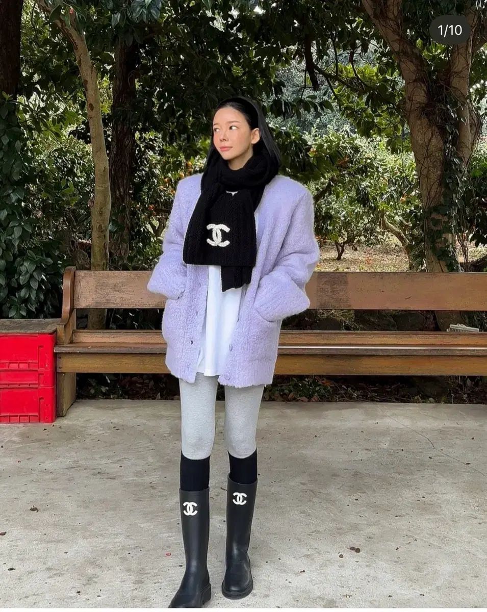 パミアベック new なめらか アルパカ パーカ PURPLE パープル