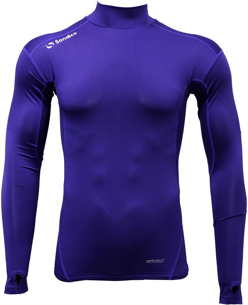 ソンディコ Sondico サッカー メンズ ハイネックシャツ長袖  21427389AF 28 パープル
