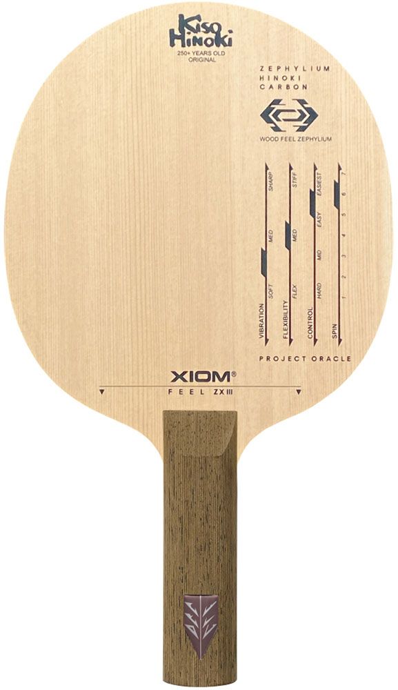 ラケット03 エクシオン XIOM 卓球 フィール ZX III FEEL ZX 3 攻撃用シェーク