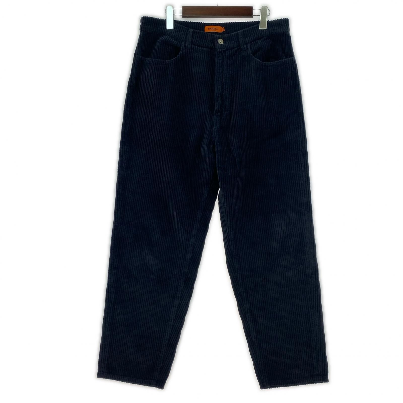 BARENA バレナ コーデュロイパンツ size48/ネイビー - メルカリ