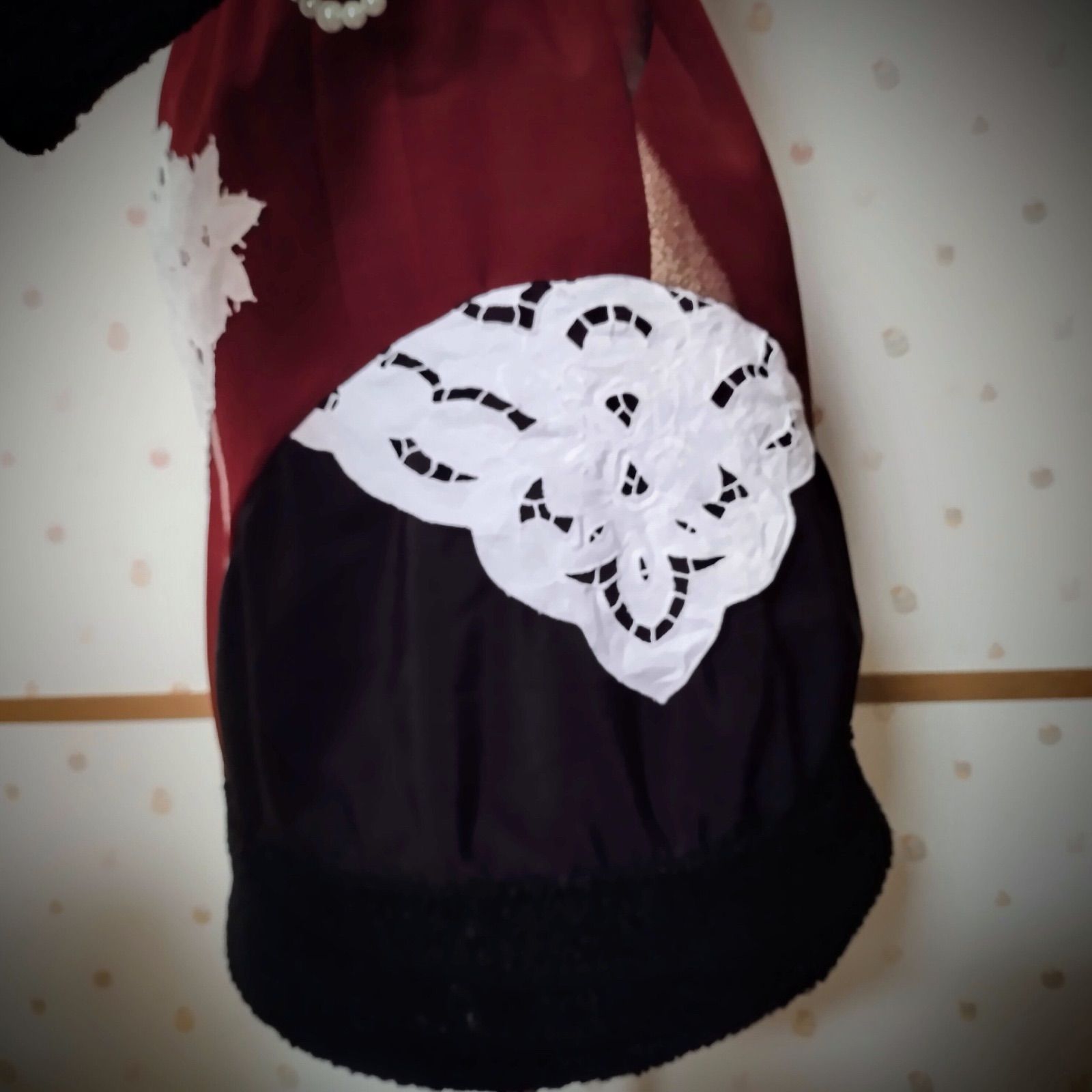 ヘッドドレス付き