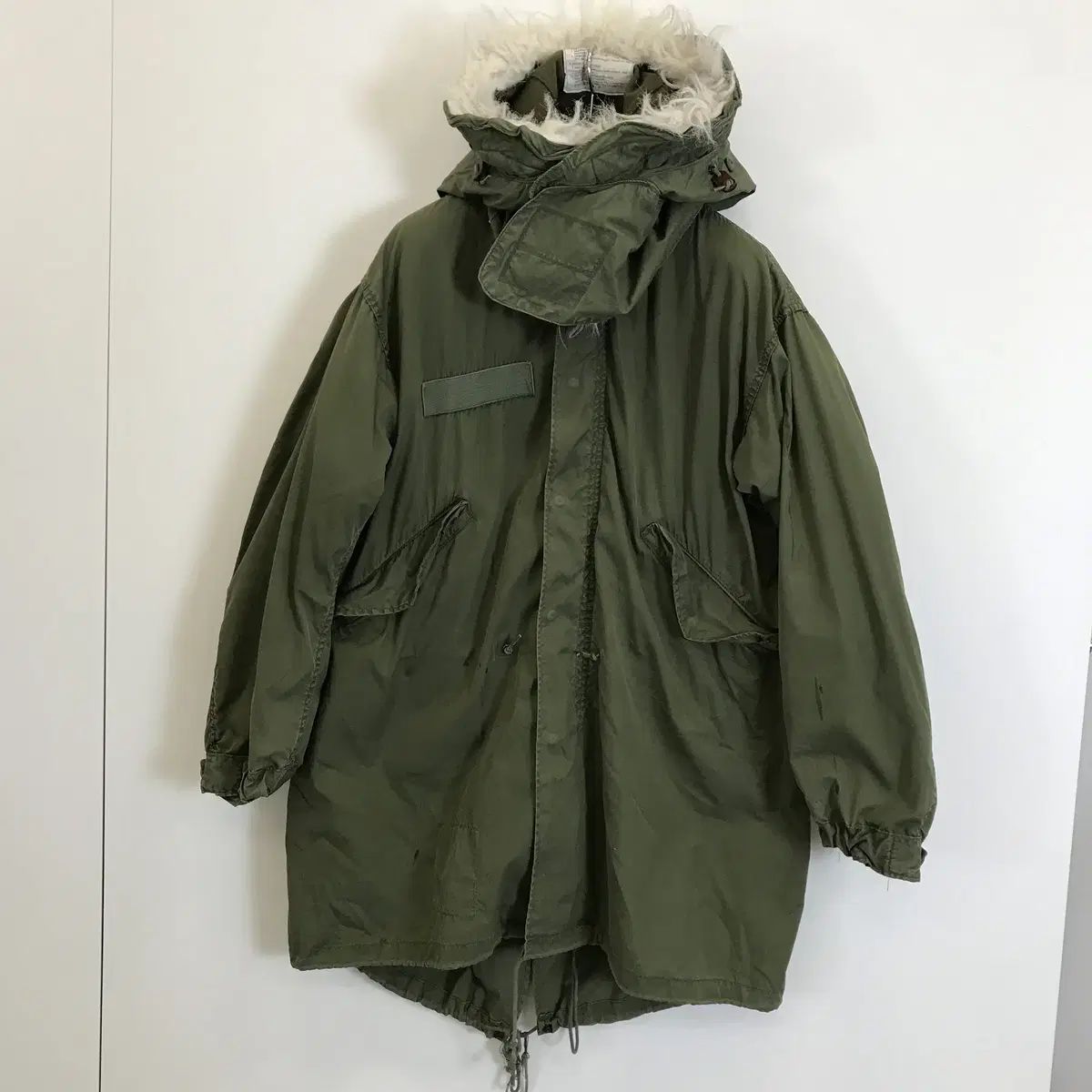 ミリタリー M65 フィッシュテールパーカー 70s ライナー フード フル