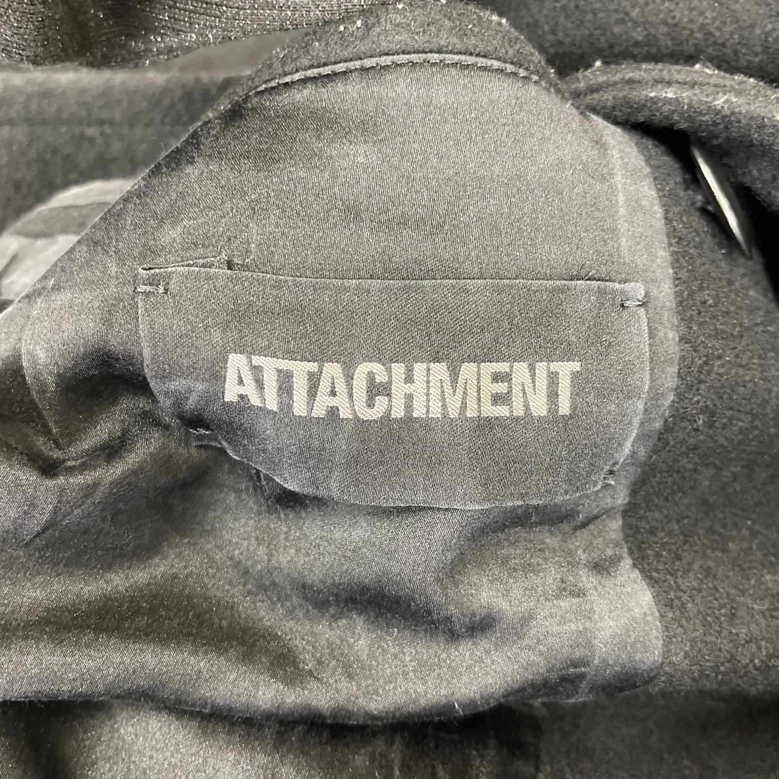 ATTACHMENT アタッチメント ウールピーコート size3/ブラック - メルカリ