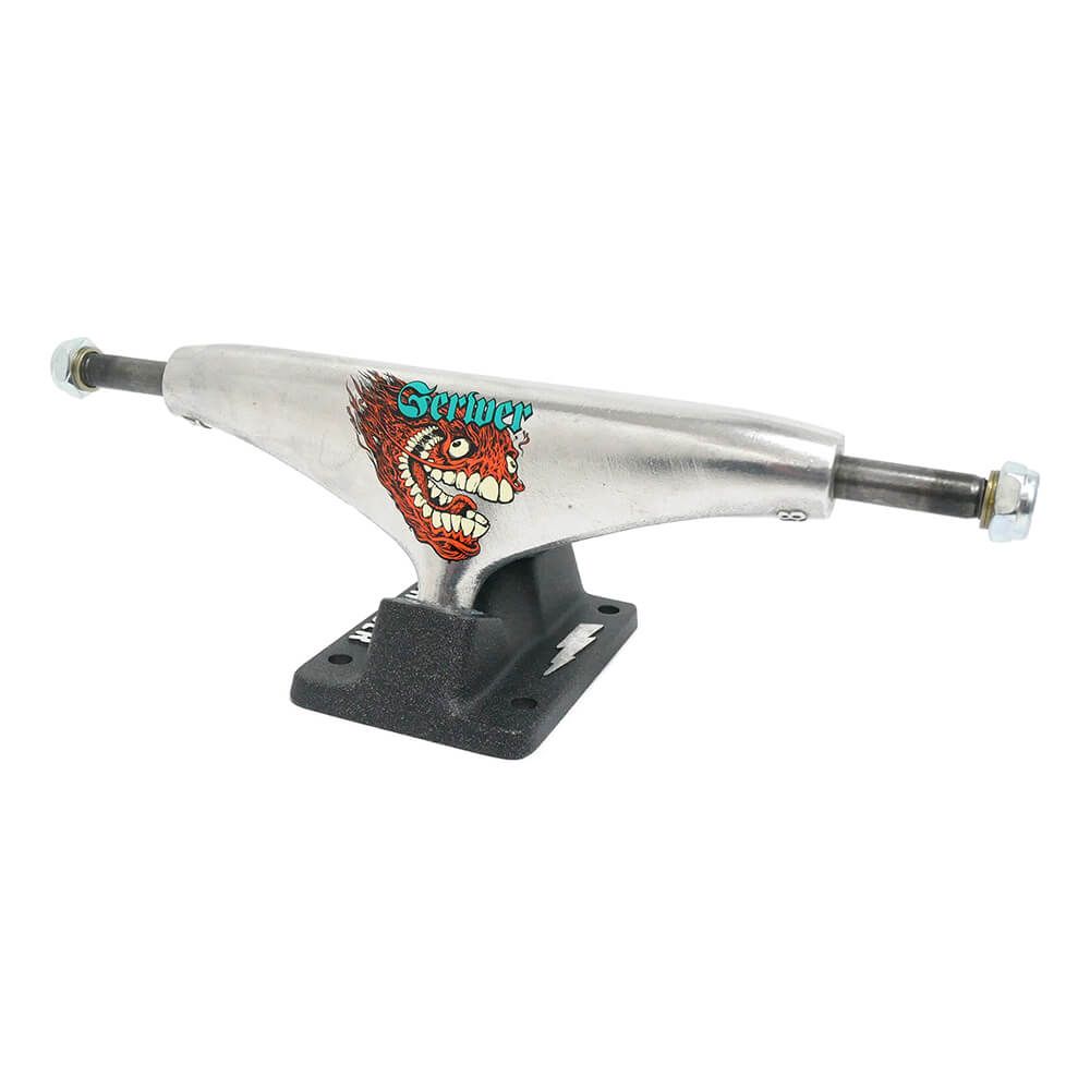 THUNDER TRUCK サンダー トラック T-II FRANK GERWER GRIMPLE 148 HI シルバー 黒 スケートボード スケボー