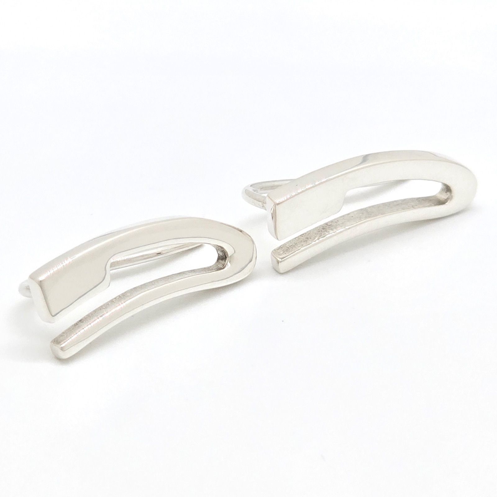 GUCCI グッチ カットアウトG ロゴ フック ピアス 両耳 スターリング