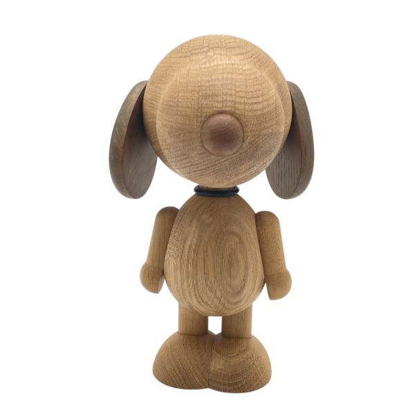  ボーイフッド BOYHOOD SNOOPY LARGE スヌーピー ラージ 木製フィギュア PEANUTS オブジェ 置物 ブラウン系 天然オーク材 S5Y265 ミニ棚 置物 インテリア小物