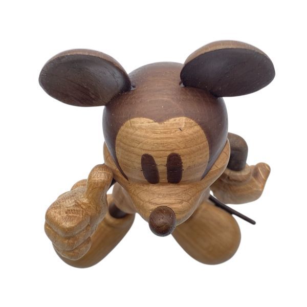 未使用 ボーイフッド BOYHOOD MICKEY MOUSE SMALL 木製フィギュア