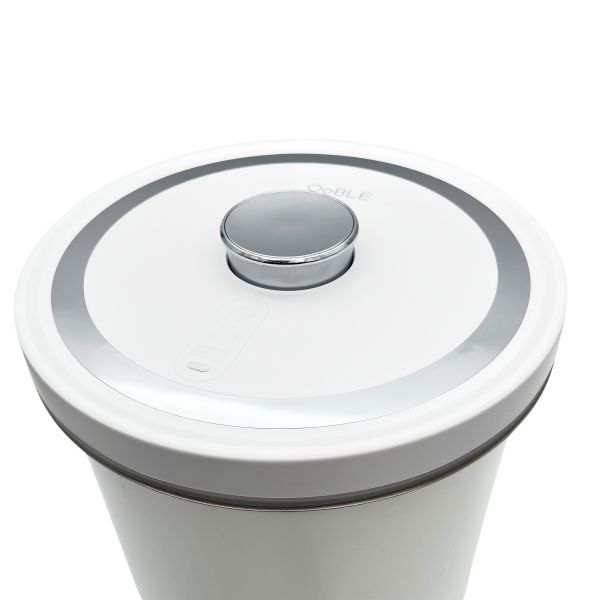 OoBLE 真空保存容器 ホワイト 13L OoBLE 真空保存容器 ホワイト 13L 真空保存容器 ooble 13ℓ ホワイト