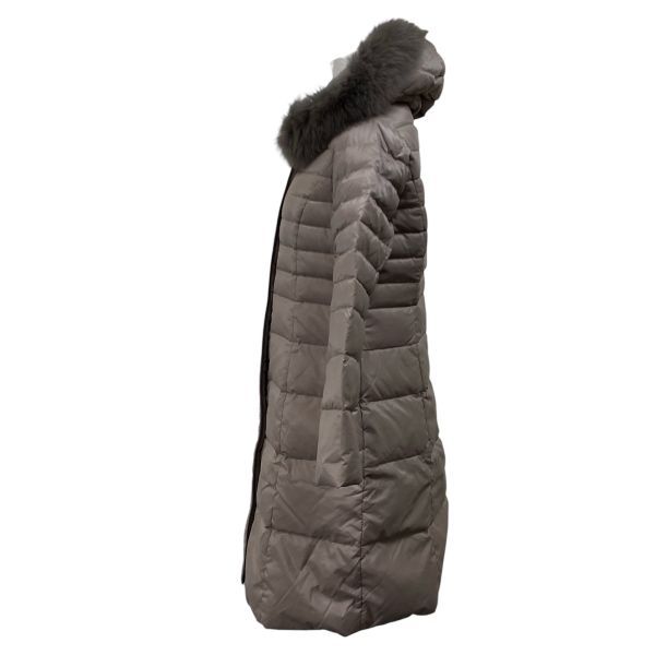 ◇ レリアン Leilian フォックスファーダウンコート ロング丈 長袖