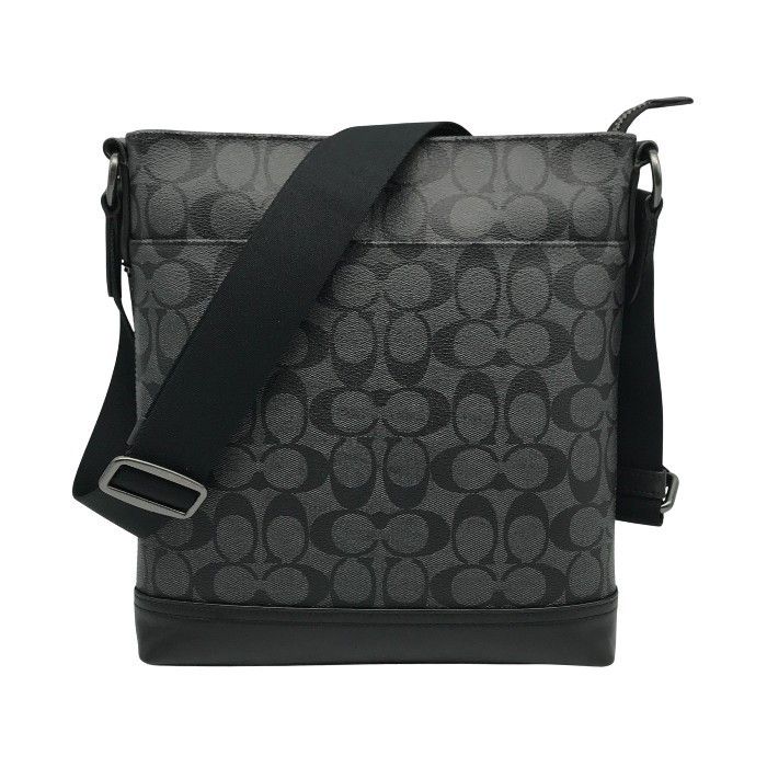 COACH コーチ ショルダーバッグ レディース シグネチャー PVC レザー