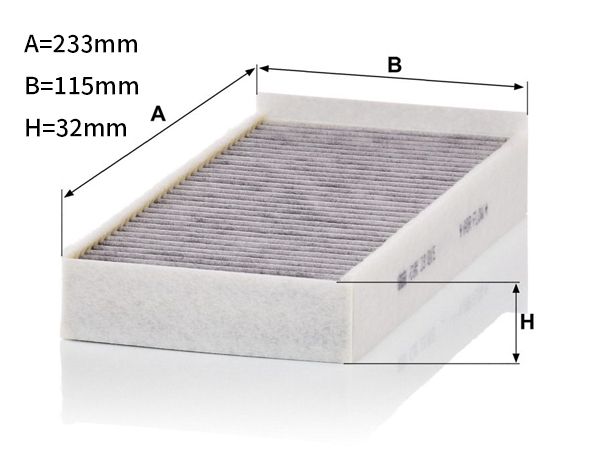 BMW ミニ MINI XU20MW XV20MW XY20MW エアコンフィルター MANN FILTER 輸入車用 外車 アドバンスド CUK23015-2 R2.10～