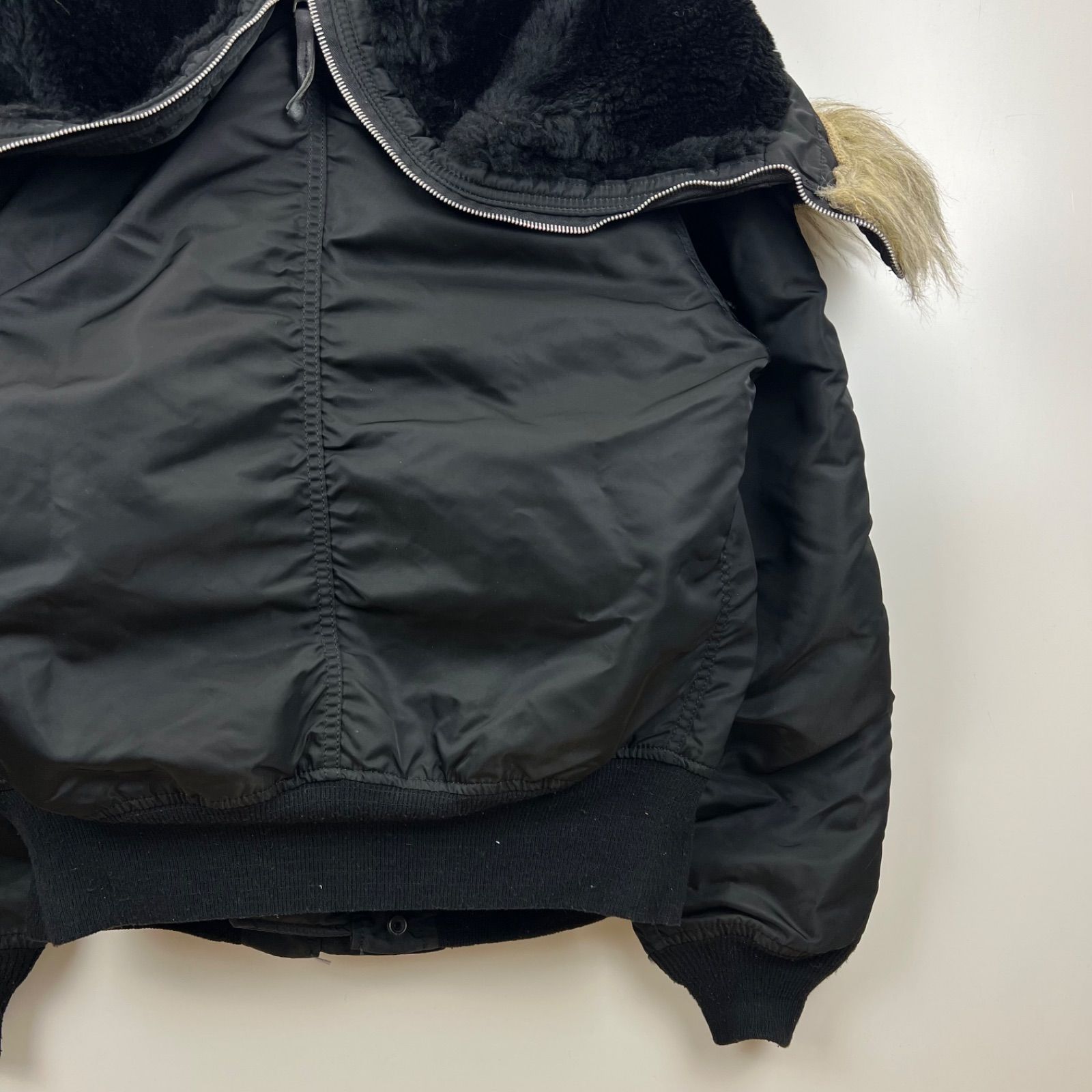 ALPHA INDUSTRIES 90s USA N-2B flight jacket j-6278F M アルファ N2B