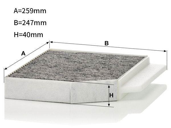 メルセデス・ベンツ Cクラス 205040C 205042 205042C エアコンフィルター MANN FILTER 輸入車用 外車 アドバンスド CUK26023 H26.7～