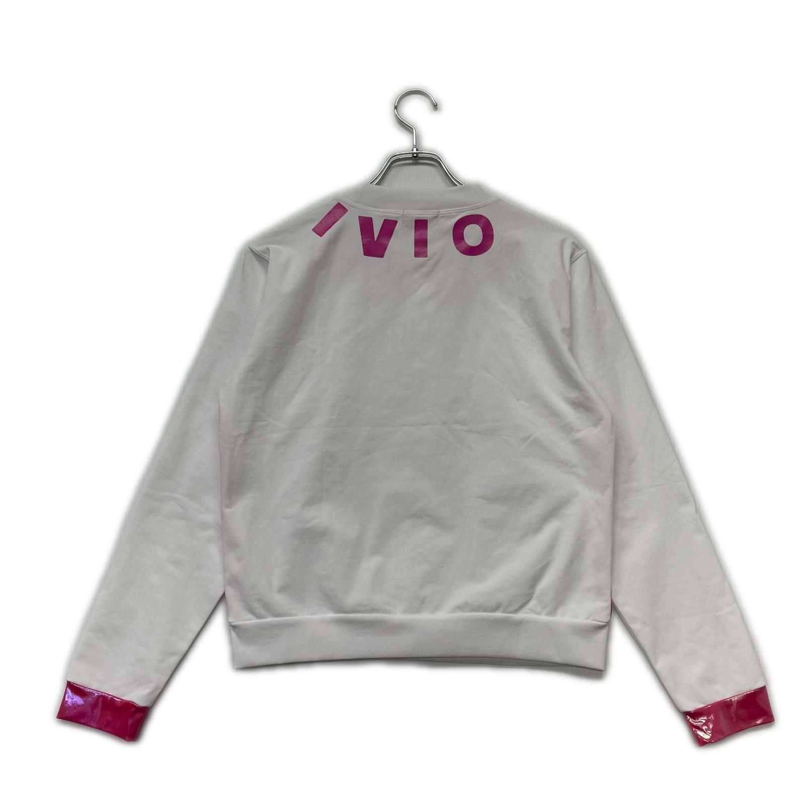 未使用　archivio 長袖シャツ　ゴルフウェア 未使用品 レディース アルチビオ archivio 長袖シャツ 40(L) 白