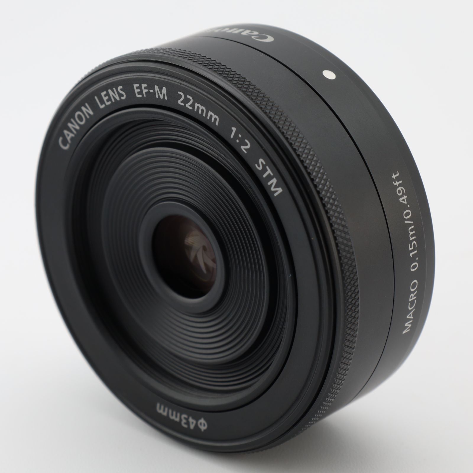 キヤノン Canon EF-M22mm F2 STM ブラック 広角単焦点(キヤノン)｜売買