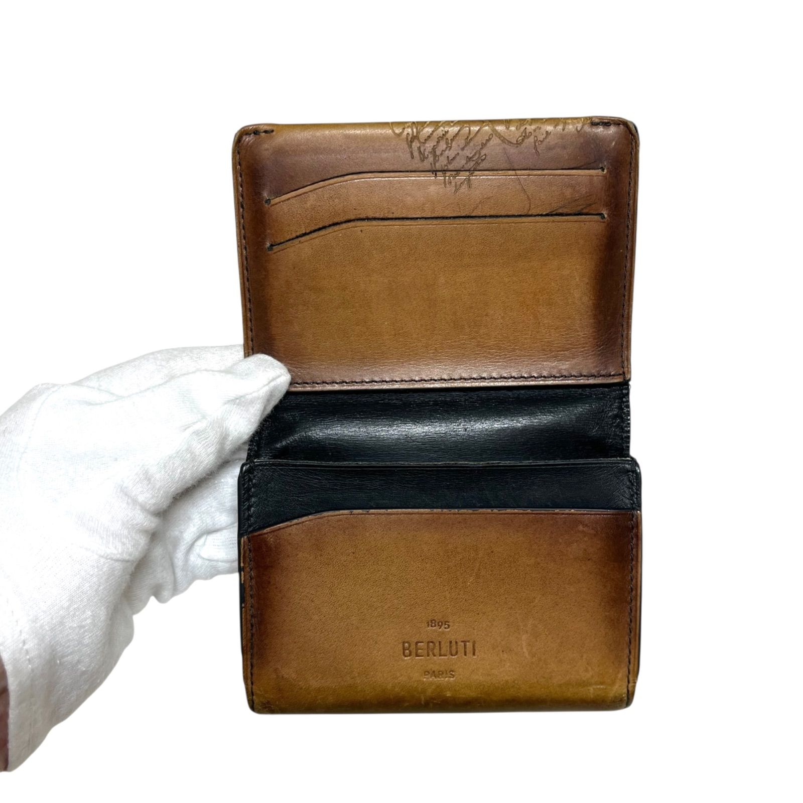 ベルルッティ カリグラフィー ケース Berluti BERLUTI【ベルルッティ】カリグラフィカードケース - メルカリ