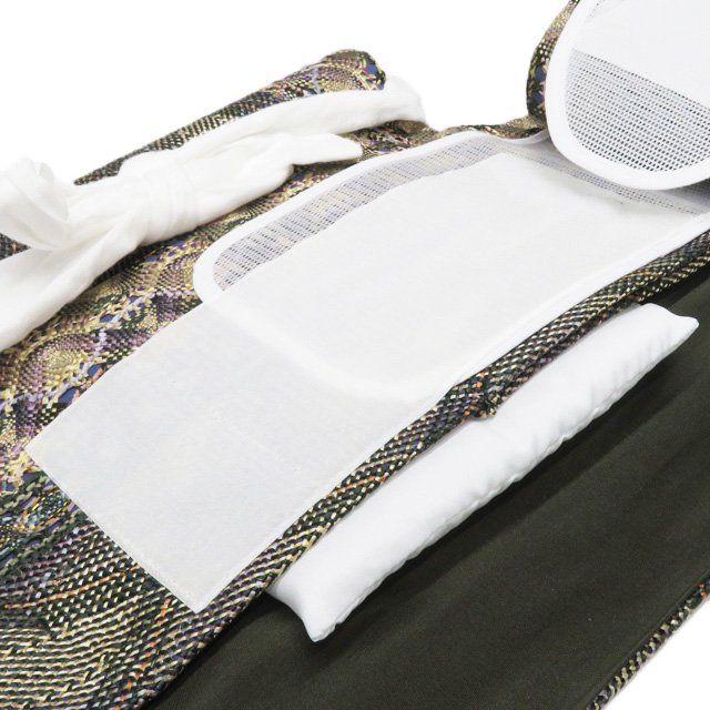  作り帯 付け帯 つけ帯 リサイクル 正絹 仕立て上がり 組帯 組織 金糸 マルチ 多色 きもの北條 A 1307-1 付け帯 作り帯 帯