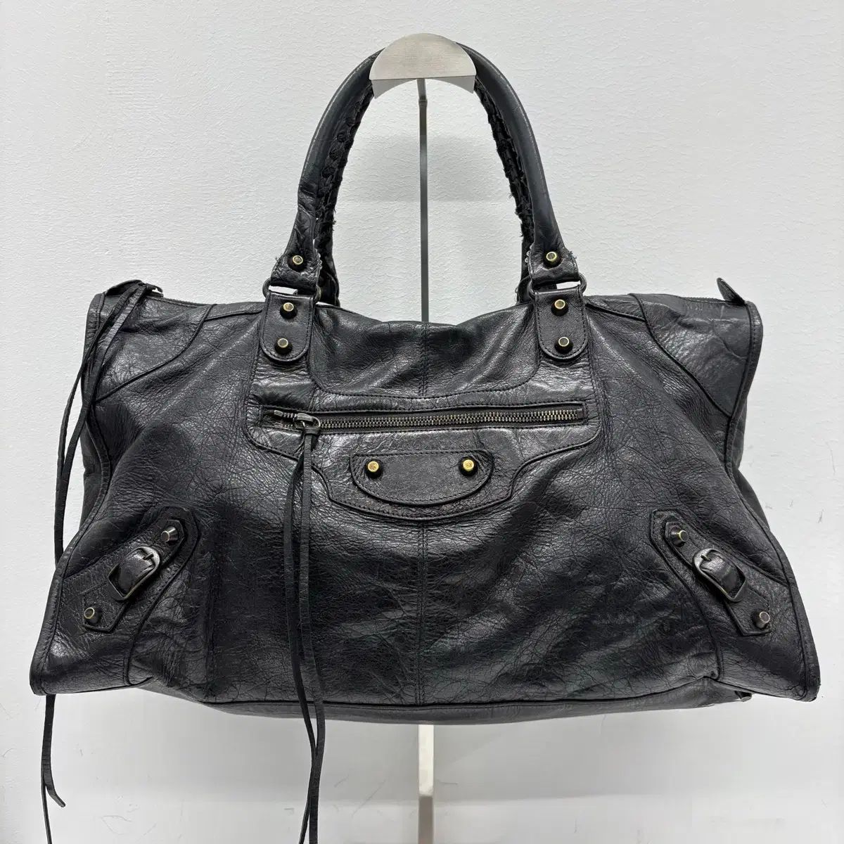 バレンシアガ モーターサイクルバッグ トゥー トート