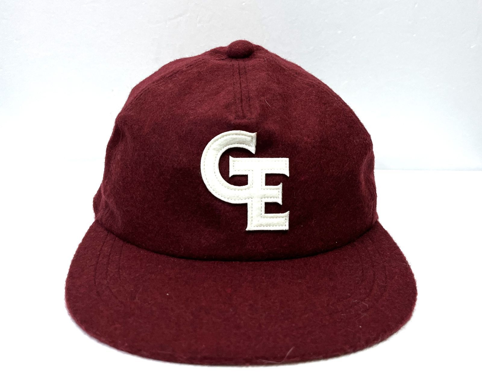 GOODENOUGH グッドイナフ FELT WOOL B CAP フェルト GEロゴ ウール ベースボール キャップ 帽子